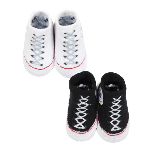 Converse , Multicolor Baby Slippers Set ,Multicolor unisex, Sizes: