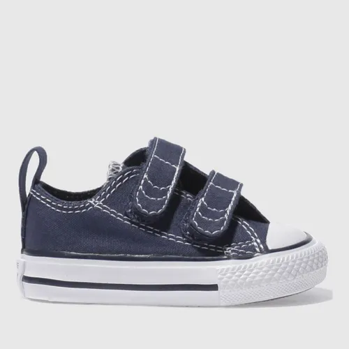 Converse Navy All Star Ox 2v Toddler Trainers