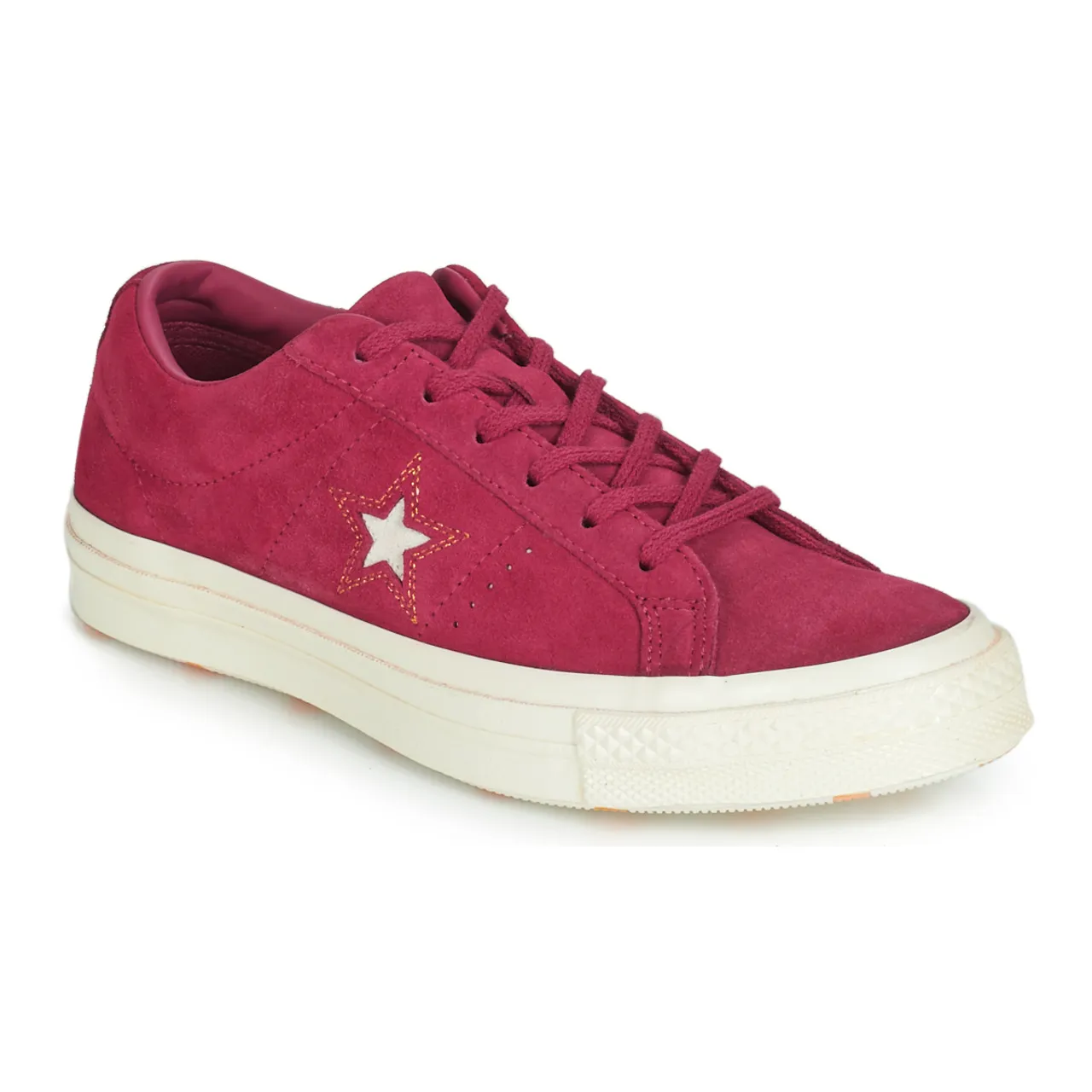 Converse  ONE STAR LOVE IN THE DETAILS SUEDE OX  women's Shoes (Trainers) in Pink