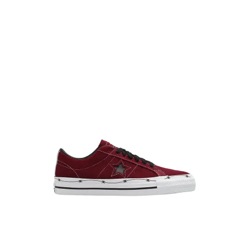 Converse , One Star Pro OX sneakers ,Red female, Sizes: