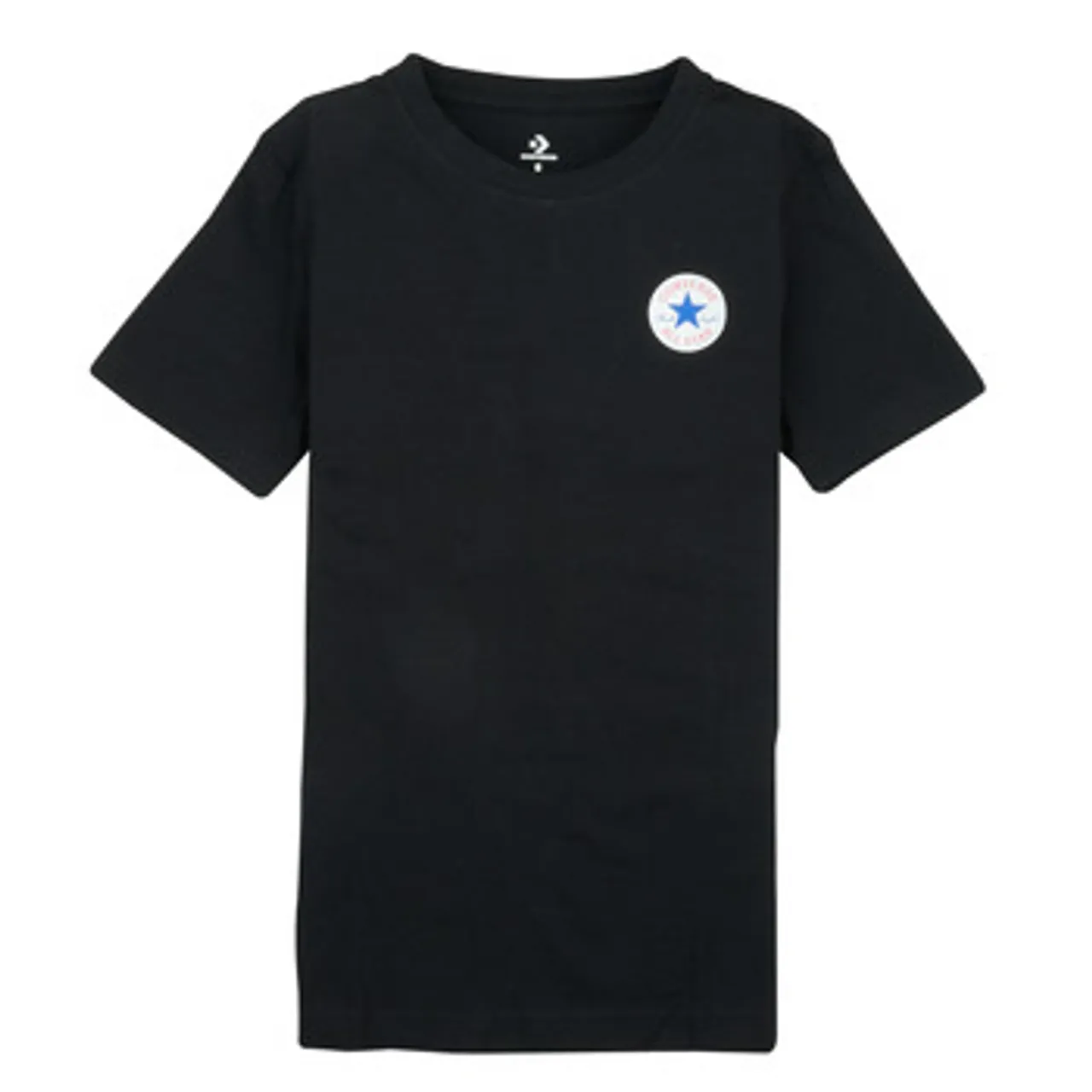 Converse  SS PRINTED CTP TEE  boys's Children's T shirt in Black