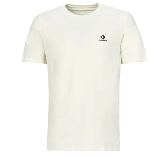 Converse  STAR CHEV TEE EGRET  women's T shirt in White