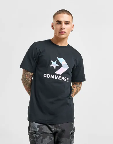 Converse Star Chevron Infill T-Shirt - Black - Mens