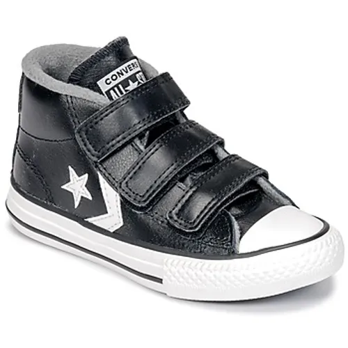 Converse  STAR PLAYER 3V MID  boys's Children's Shoes (High-top Trainers) in Black