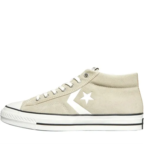 Converse Star Player 76 Leather Trainers Beach Stone/Vintage White