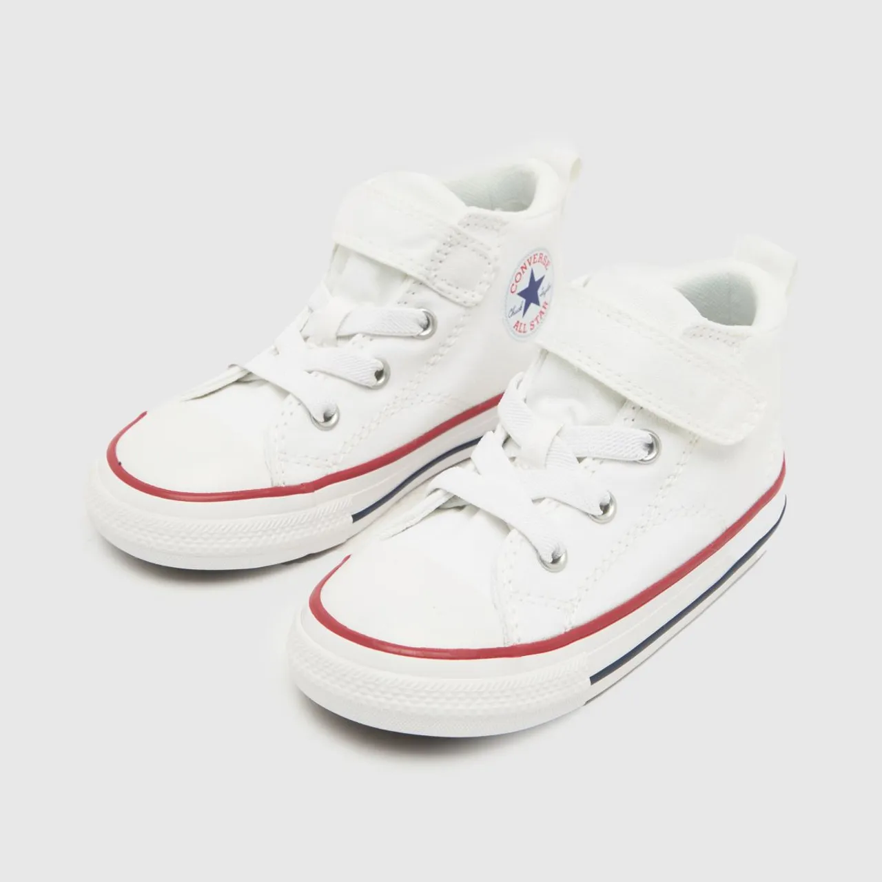 Converse White All Star Malden Street V Boys Toddler Trainers