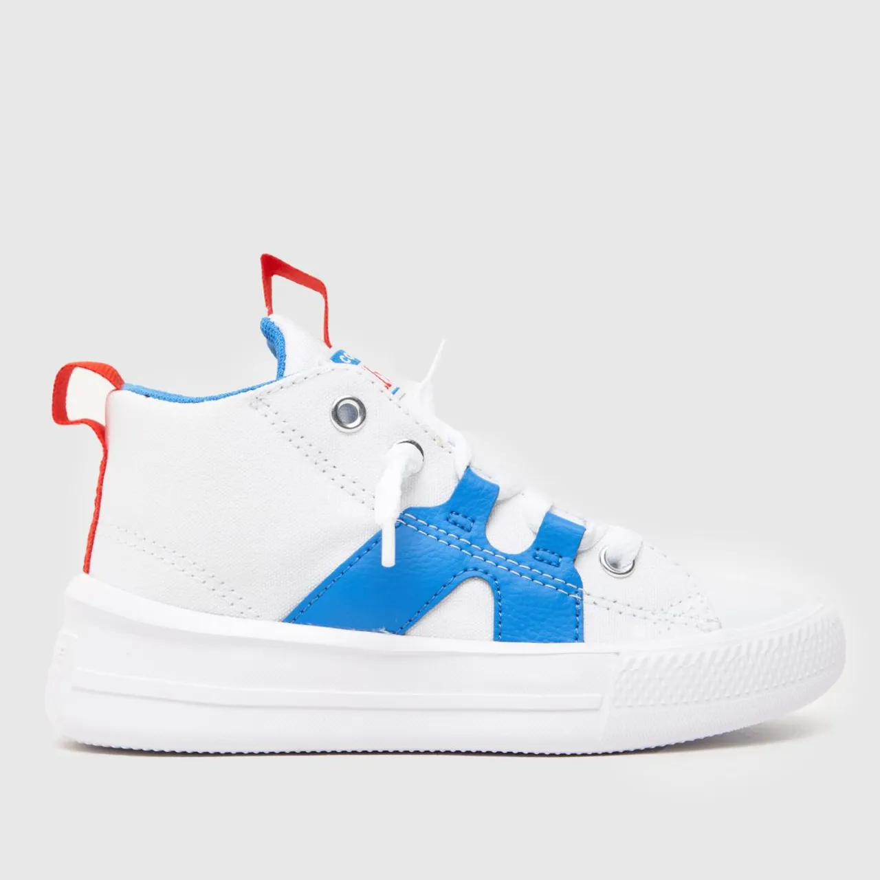 Converse White & Blue All Star Ultra Easy On Boys Junior Trainers