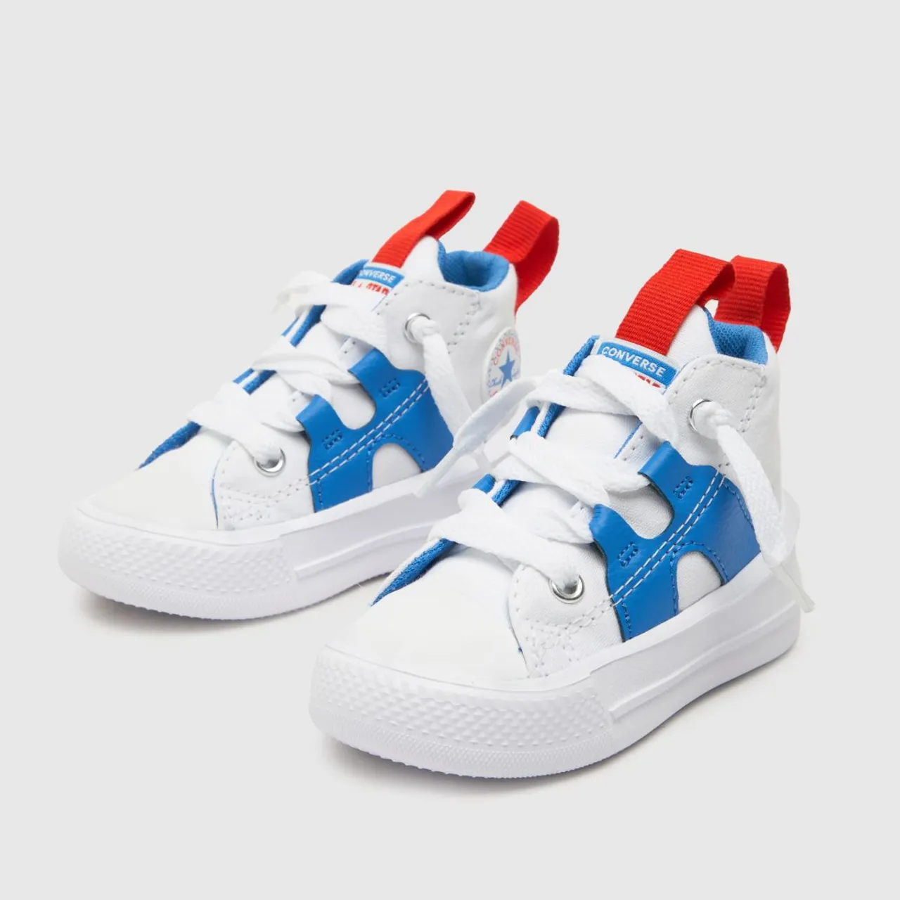 Converse White & Blue All Star Ultra Easy On Boys Toddler Trainers
