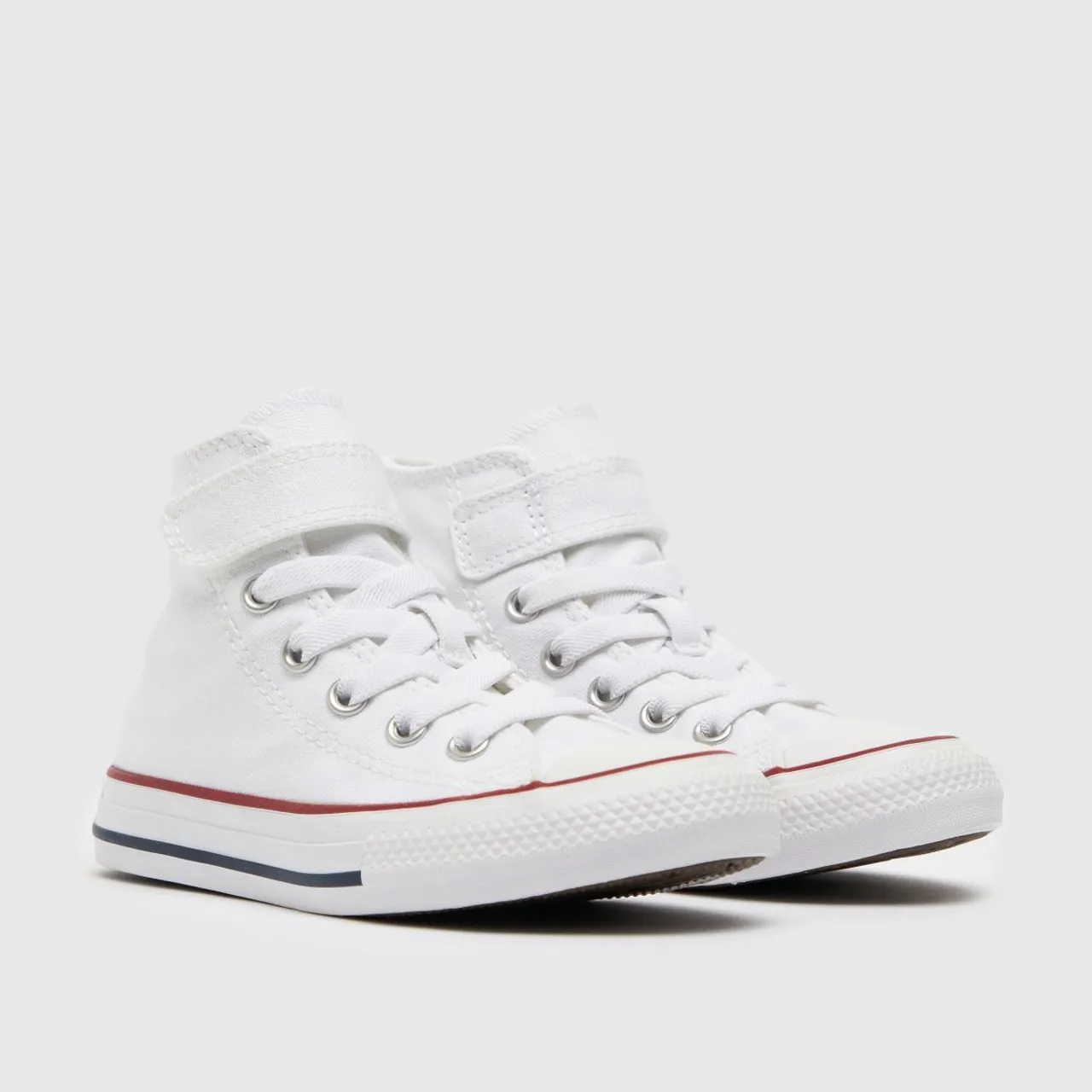 Converse White Hi 1v Easy-on Junior Trainers
