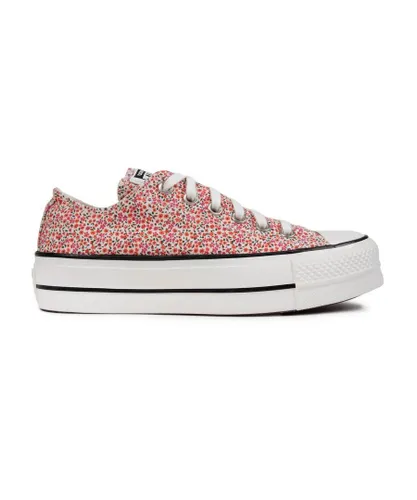Converse Womens All Star Lift Ox Trainers - Pink