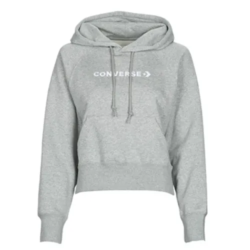 Converse  WORDMARK HOODIE VINTAGE  women's Sweatshirt in Grey