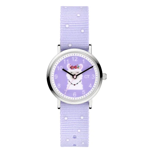 Cool Time Unisex-Kids Analog Quartz Watch with Nylon Strap