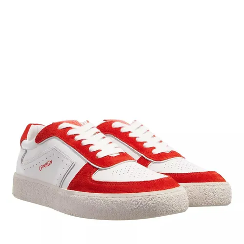 Copenhagen Sneakers - CPH264 leather mix white/red - red - Sneakers for ladies
