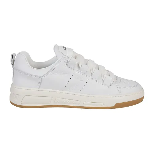 Copenhagen Studios , White Leather Low Top Sneakers ,White female, Sizes: