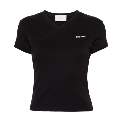 Coperni , Coperni T-shirts and Polos Black ,Black female, Sizes: