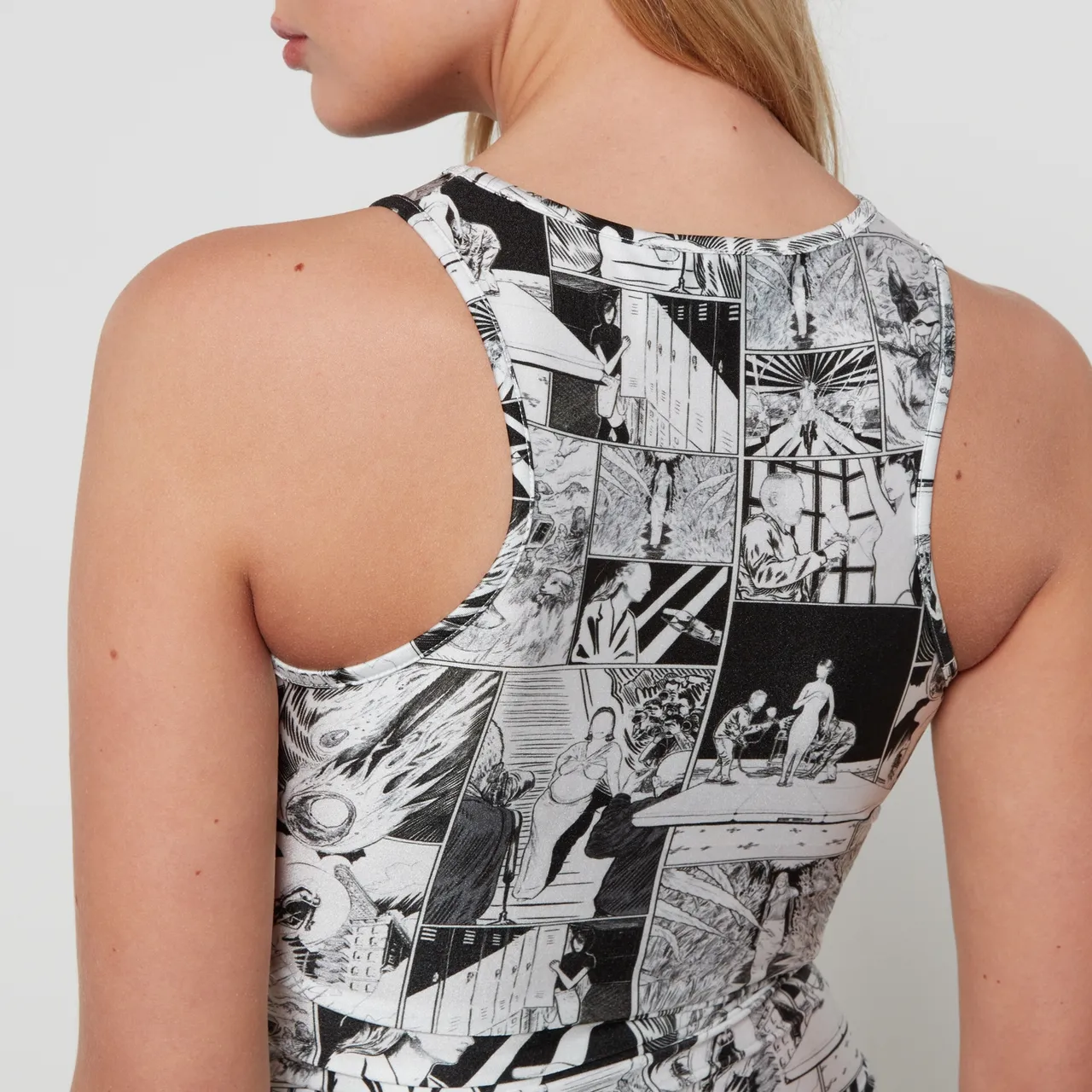 Coperni Printed Stretch-Jersey Midi Dress