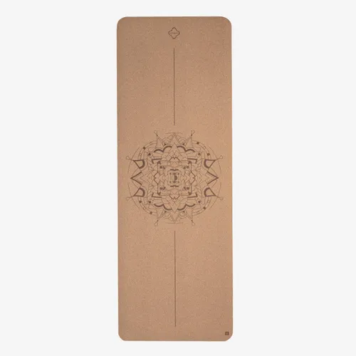 Cork Yoga Mat 185 ⨯ 65cm ⨯4mm - Mandala