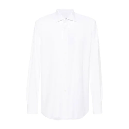 Corneliani , Corneliani Shirts White ,White male, Sizes: