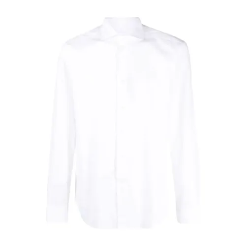 Corneliani , Cotton dress shirt ,White male, Sizes: