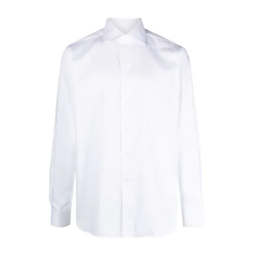 Corneliani , Cotton dress shirt ,White male, Sizes: