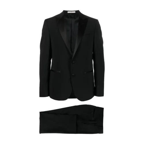 Corneliani , Mens Clothing Dress Black Ss23 ,Black male, Sizes: