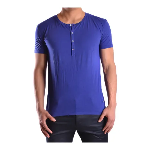 Costume National , T-Shirt ,Blue male, Sizes: