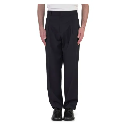 Costumein , Costumein Large Pleated Pants ,Blue male, Sizes: