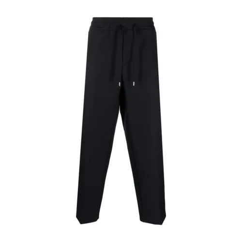 Costumein , Cropped Trousers Pajama Pants ,Blue male, Sizes: