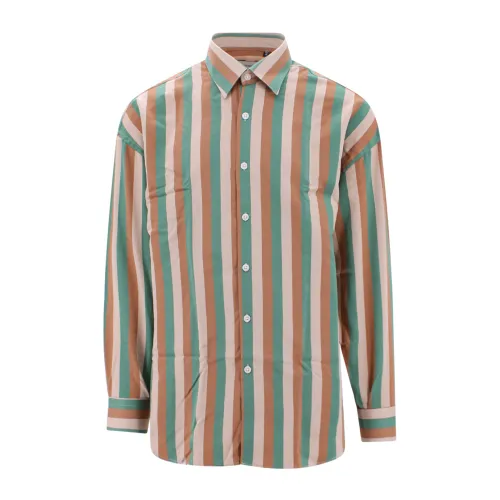 Costumein , Men Clothing Shirts Green Ss23 ,Green male, Sizes: