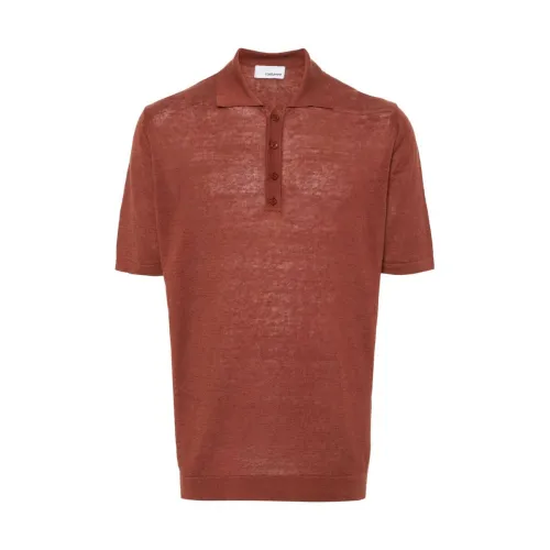 Costumein , Polo Shirts ,Brown male, Sizes: