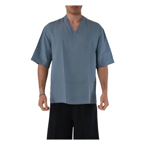 Costumein , T-Shirts ,Blue male, Sizes: