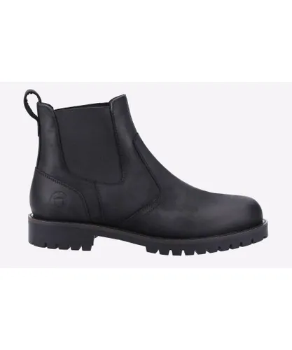 Cotswold Bodicote LEATHER Mens Boots - Black