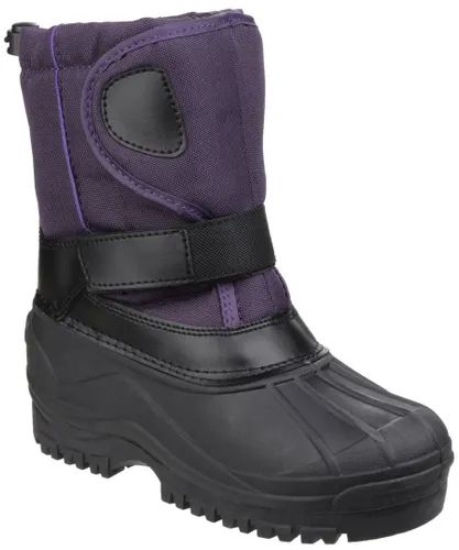 Cotswold Girls Avalanche Snow Boot - Purple