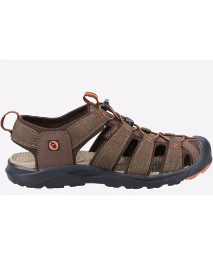 Cotswold Marshfield Recycled Sandals Mens - Brown