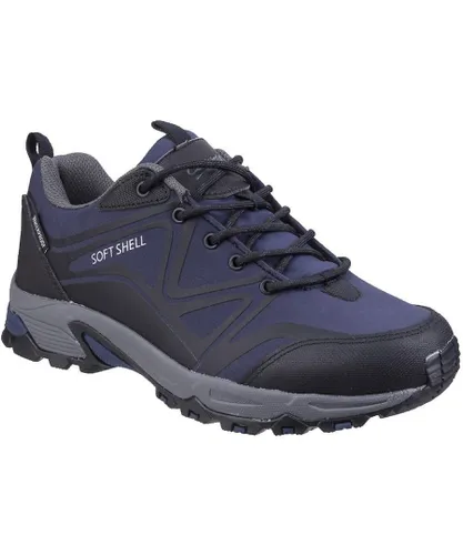 Cotswold Mens Abbeydale Low Hiking Boots (Blue/Black/Grey) - Multicolour