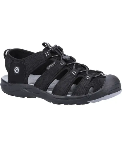 Cotswold Mens Marshfield Recycled Sandals (Black)