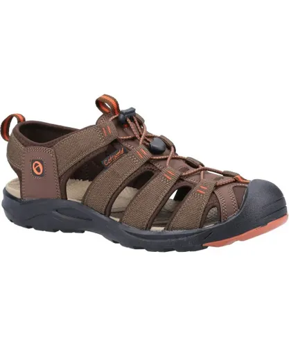 Cotswold Mens Marshfield Recycled Sandals (Brown)