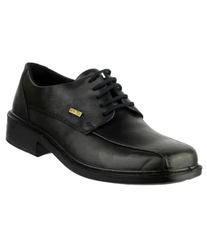 Cotswold Mens Stonehouse 2 Grain Leather Shoes (Black)