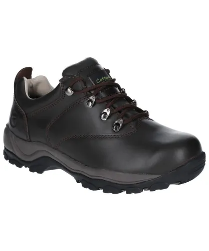 Cotswold Mens Winstone Low Waterproof Hiking Shoe - Brown Leather