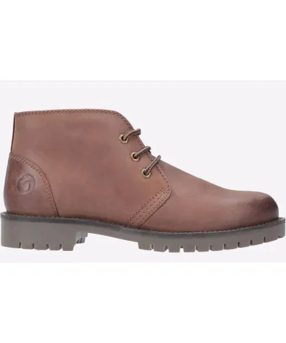 Cotswold Stroud Lace Up Shoe Boot Mens - Brown