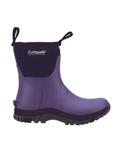 Cotswold Womens/Ladies Blaze Neoprene Wellington Boots (Purple)