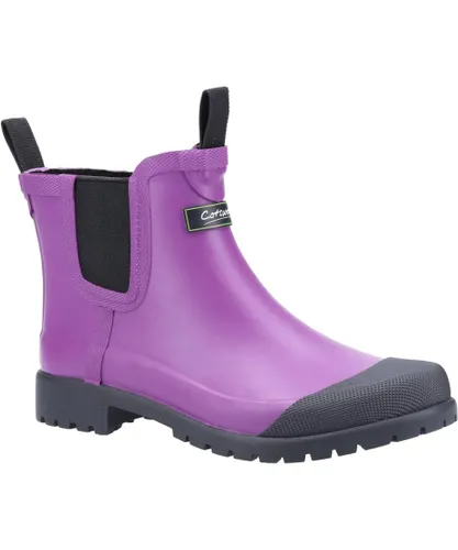 Cotswold Womens/Ladies Blenheim Wellington Boot (Purple) Rubber