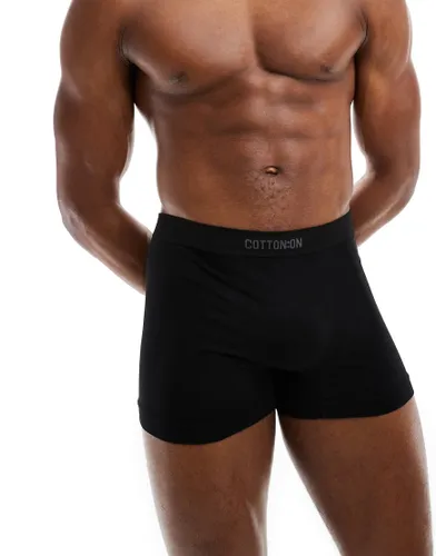 Cotton:On seamless trunks in black