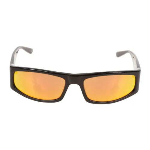 Courrèges , Black Sunset Tech Sunglasses ,Multicolor female, Sizes: ONE