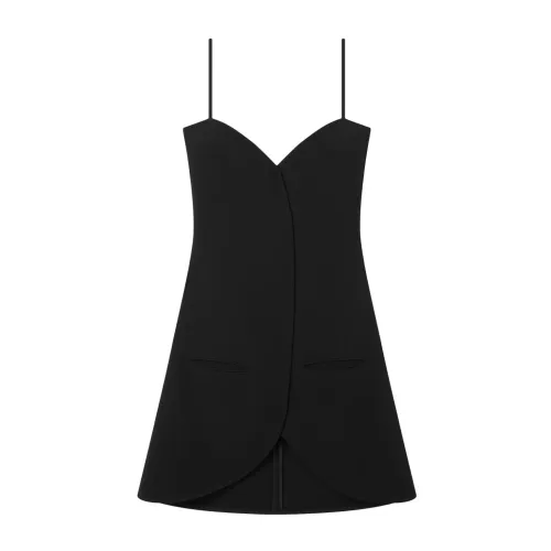 Courrèges , Courrèges Dresses Black ,Black female, Sizes: