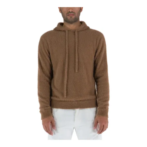 Covert , Hoodies ,Brown male, Sizes: