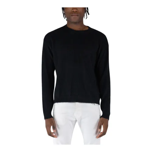 Covert , Round-neck Knitwear ,Black male, Sizes: