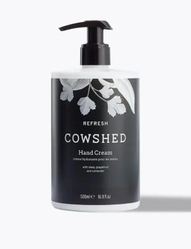 Cowshed Womens Refresh Hand Cream 500ml