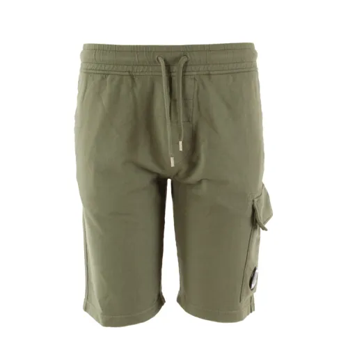 C.p. Company , Bermuda Cargo Shorts ,Green male, Sizes: