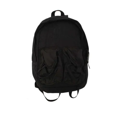 C.p. Company , Black Backpack ,Black female, Sizes: ONE SIZE